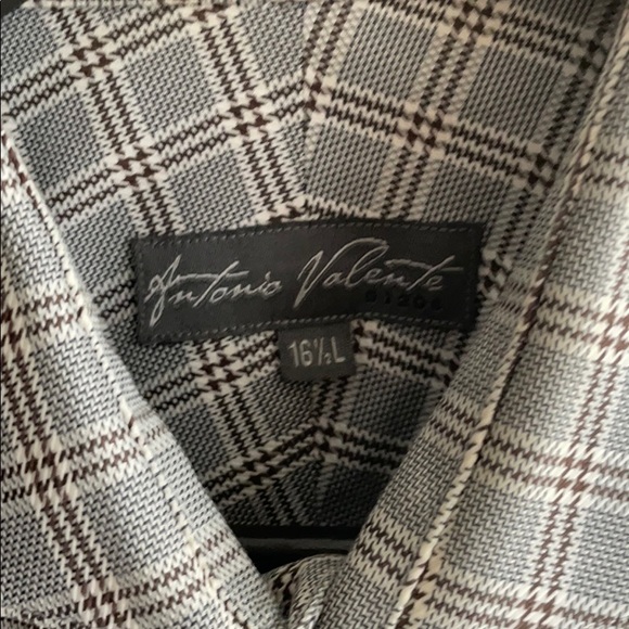 Antonio Valente 16.5 collard shirt - Picture 2 of 2